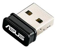 Сетевой адаптер Asus USB-N10 Nano USB2.0 802.11n 150Mbps nano size