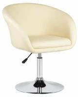 Дизайнерское барное кресло Edison LM-8600 кремовое DOBRIN