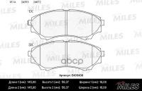 Колодки Тормозные Ford Ranger 99-/Mazda B-Serie 99-/Bt-50 06- Перед. Lowmetallic Miles арт. E400408