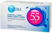 Контактные линзы Maxima 55 UV 1 месяц R. 8.9 SPH -3.25