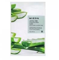 MIZON Joyful Time Essence Mask Aloe Маска тканевая для лица с экстрактом сока алоэ, 23 г