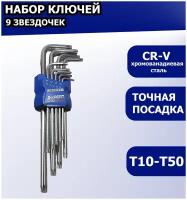 Набор ключей шестигранников TORX звездочки