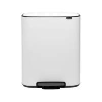 Контейнер Brabantia Bo Pedal Bin, 60 л white