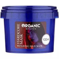 Маска-уход для поврежденных волос Восстанавливающая "Hardcore Mask"@taha_safar Organic Kitchen Bloggers