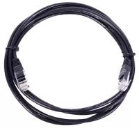 Патч-корд Lanmaster TWT-45-45-1.0-BK UTP вилка RJ-45-вилка RJ-45 кат.5е 1м чёрный ПВХ (уп.:1шт)