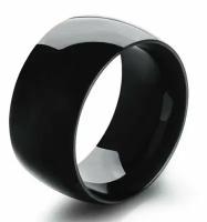 Кольцо, размер 17, черный