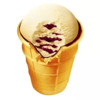 Мороженое Золотой стандарт Пломбир с черникой в стаканчике 89 г