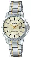 Наручные часы CASIO Collection LTP-V004SG-9A, золотой, серебряный