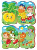 Мягкие пазлы Vladi Toys Baby puzzle Сказки "Репка" (VT1106-63)