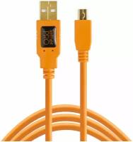 Кабель Tether Tools TetherPro USB 2.0 to Mini-B 5-Pin 1.8m Orange