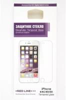 Защитное стекло Apple iPhone 5/5C/5S/SE, Red Line, прозр, УТ000004780