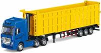 Металлический грузовик самосвал HUI NA TOYS масштаб 1:50 - HN1731-YELLOW (HN1731-YELLOW)