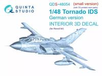 QDS+48054 3D Декаль интерьера кабины Tornado IDS Germa (Revell) (малая версия) (с 3D-печатными деталями)