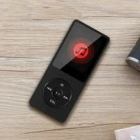 MP3 плеер 64гб беспроводной Bluetooth с наушниками и экраном дисплея, MP3 плеер с FM-радио