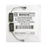 Угольные щетки (пара) для BOSCH GWS 9-125 C артикул 1607014116