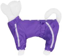 Tappi комбинезон Фифти для собак, на девочку породы шпиц, атласная подкладка, размер M (спинка 25-27 см)