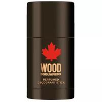 Dsquared2 Wood Deo Stick, Стик дезодорант мужской, 75мл