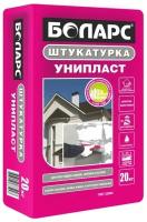 Штукатурка цементная Боларс Унипласт для блоков кирпича и бетона 20 кг