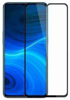 Защитное стекло 3D Glass Pro для Realme XT полный клей ( черная рамка)