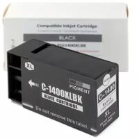 Картридж BPI-PGI1400XLBK Black для Canon MAXIFY MB2040, MB2140, MB2340, MB2740 (совместимый с PGI-1400XLBK), пигментный, чёрный, BPI-PGI1400XLBK