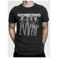 Футболка DreamShirts Коты Ramones Мужская Черная