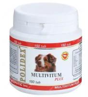 Витамины Polidex Multivitum plus (Мультивитум плюс) для собак, 500 шт