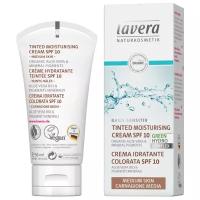 Lavera Basis Sensitiv Tinted Moisturising Cream SPF 10 - Medium Skin Увлажняющий крем с тонирующим эффектом для среднего тона кожи