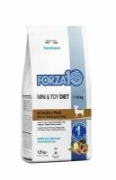 Корм сухой Forza10 "Diet" для взрослых собак мелких пород, Mini Diet Cavallo con Piselli (конина и горох) 1,5 кг