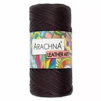 Пряжа ARACHNA "LEATHER ART" 100% полиэстер 4 шт. х 160 г 10 г 50 м №09 винный