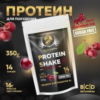 Напиток сухой для коктейлей без добавления сахара Protein Shake со вкусом вишня WowMan WMNN1005