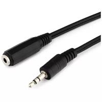 Удлинитель Cablexpert mini Jack 3.5 mm - mini Jack 3.5 mm (CCA-423), 2 м, черный