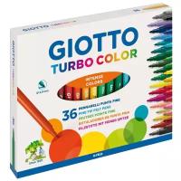 GIOTTO Набор фломастеров Turbo Color (418000), разноцветный, 36 шт