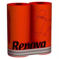 Полотенца бумажные Renova Red двухслойные