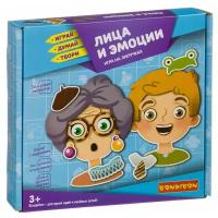 Настольная игра BONDIBON Игра на липучках. Лица и эмоции