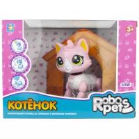 Робот 1 TOY Robo Pets Котёнок Т16804/Т16805, белый/розовый