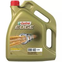 Синтетическое моторное масло Castrol Edge 0W-40 A3/B4, 5 л