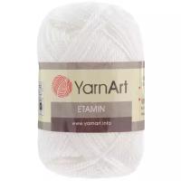 Пряжа для вязания YarnArt "Etamin", цвет: белый (421), 180 м, 30 г, 10 шт