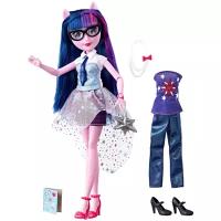 Кукла My Little Pony Equestria Girls Уникальный наряд Твайлайт Спаркл, 29 см, E2745