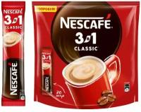 Растворимый кофе Nescafe 3 в 1 классический, в стиках, 14.5 г * 20шт