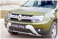 Защитная сетка решетки переднего бампера Renault Duster 2015-2020 (I рестайлинг)