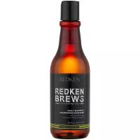 Шампунь Redken For Men Redken Brews Daily Shampoo, Шампунь для ежедневного ухода, 300 мл