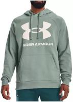 Худи Under Armour Rival Fleece Big Logo, размер MD, зеленый