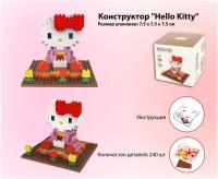 Развивающий конструктор Hello Kitty (Хэллоу Китти), 240 деталей