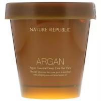 NATURE REPUBLIC Argan Essential Маска для волос укрепляющая