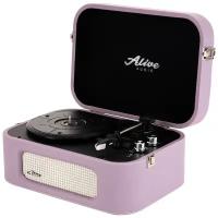 Виниловый проигрыватель Alive Audio: Stories Lilac c Bluetooth