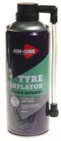 Герметик шин 450мл аэрозоль Tyre Inflator AIM-ONE TI-270