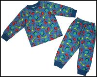 Пижама для мальчика Светлячок-С р-р. 116-122 Динозавры