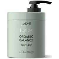 Маска LAKME Интенсивная увлажняющая для всех типов волос Organic balance treatment, 1000 мл
