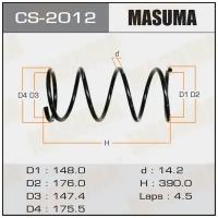 Пружина подвески NISSAN MAXIMA 00-06, CEFIRO 98-03 пердняя MASUMA