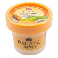 Banna скраб для лица Facial Scrub Папайя